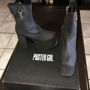 Poster Girl Diva Domination Platform Boots
